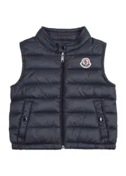 Moncler Kids Amaury Quilted Shell Gilet (6 months-3 Years) - Navy 12 months