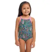 Funkita Spring Flight ECO Toddler Girls Printed One Piece Swimwear, Toddler Girl