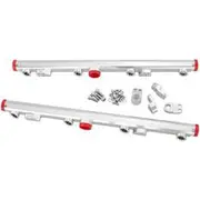 Aeroflow GM LS1 LS2 Fuel Rail Silver LS3 LS6 L76 L99 -8Orb LS - AF64-2155S