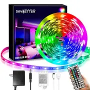 SMD 5050 Remote Control Led Strip Lights 20ft, RGB Color Changing Led Strip
