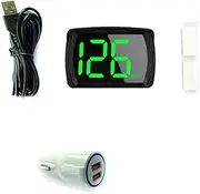 Car HUD Headup Display KM/H MPH GPS Digital ometer with Large Fo Display Car Charge Adapter for Car Truck S Cycle