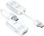 HDMI Wireless Transmitter and Receiver 4K, Wireless HDMI Extender 1080P@120Hz...
