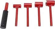 Hinge Adjustment Wrench Heavy Duty Steel Door Hinge Adjustment Tool Kit, Ergonomic Handle Multiple Sizes for Homeowners