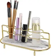 Fortuco Toothbrush Holder – Diatomite Stone Bathroom Organiser & Bathroom Caddy, Fast-Drying Tooth Brush Holder for Countertop, Stylish & Eco-Friendly Storage (Grey)