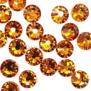Topaz (203) Swarovski 2058 7ss Crystal Flat backs Rhinestones nail art 2.2mm ss7