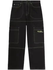 [Off White] Off White-Jeans Cargo Irregular-Uomo 31