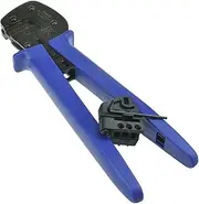 A-2546B Crimping Pliers, 2.5-6mm 14-10 AWG Ratchet Crimping Tool Solar Panel Connector Crimping Pliers for Solar Connection Projects 27x4x1cm