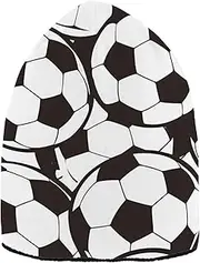 Modern Football Soccer Sport Mens Knit Hats Ladies Beanie Hats Unique for Hiking, Modern Football Soccer Sport, One Size