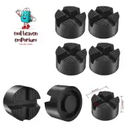 Disk Floor Jack Adapter Pinch Weld Side Jack Pad Frame Rail Protector Puck/Pa...