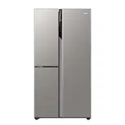 Haier 575 Litre 3 Door Refrigerator Freezer - Stainless Steel