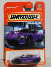 MATCHBOX 2019 McLAREN 720S SPIDER IN PURPLE #85/100