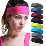 Cooling Headbands Men Women Workout Sweat Band Elastic Moisture Wicking Hairband