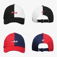 在飛比找蝦皮購物優惠-【RxJ】FILA CAP 復古 陰陽 拼接 老帽 男女 刺