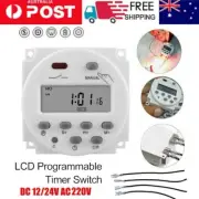 12V 24V 110V 220V Digital Timer Switch Electronic Power Programmable Time Relay