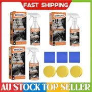 3*Car Interior Foam Cleaner SprCW Cleaning Agent Leather Dash Console Foam Spray