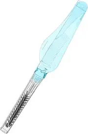 OSOLADY Practical Dualhead Lash Brush Tool Eyelash Separator Applicator Portable Eyebrow Comb Brush Set Shaper for Lashes and Brows Blue