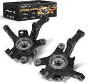 maXpeedingrods Front Steering Knuckle for Chevrolet Aveo 2004-2011, Aveo5 2007-2011, Pontiac G3 2009-2010 L4 1.6L Driver and Passenger Side 96535190 96535191