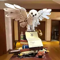 在飛比找蝦皮商城精選優惠-哈利波特系列 海德薇貓頭鷹  MOC76391 積木拼裝模型