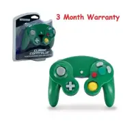 Brand New Controller for Nintendo GameCube or Wii -- Green / Blue