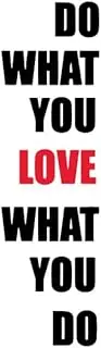 AzQuest (2Pack) Do What You Love What You do Motivational Inspirational Quote Laptop Sticker Decal Compatible with MacBook Retina, MacBook Pro, MacBook Air | AZQ130|
