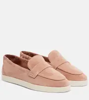 [Tory Burch] Tory Burch Suede penny loafers UK 7 pink