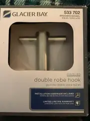 Brushed Nickel Robe Hook