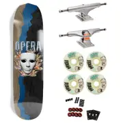 Opera Premium Skateboard with Indy Trucks, Snot Wheels - 8.375" Exit