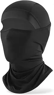Windproof Face Shield - Motorcycle Reflective Face Shield | Hot Weather Gear, Sun Protection Accessories for Cycling Black