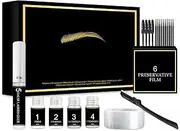 Joyeee 2 in 1 Lash Lift & Brow Lamination Kit, 3D Eyebrow Eyelash Perming Kit Eyebrow Eyelash Lifting Kit Semi-Permanent Curling Perming Wave for Home DIY Salon Use #4
