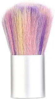 Labymos Mani Colorful Brush Soft Loose Powder Brush Mani Tool Short Handle Nail Cleaning Brush
