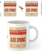 Qantas - Alice Springs Destination Tag-Mug