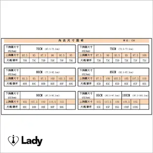 Lady 花海情詩系列 機能 調整型 B-F罩 內衣 (柔嫩粉)