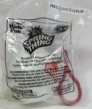MIP Subway 2006 Spring Thing BASEBALL BACKPACK LOCKER Ball Clip On Holder TOY