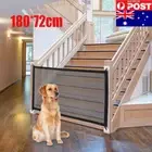 Dog Gate Pet Screen Mesh Door for Doorways Stairways Indoor Baby Safety Fence~~