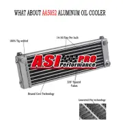 Oil Cooler Aluminum Fits Mazda RX-7/RX7 FC3S S4 S5 13B 1986-1992 1987 NEW.