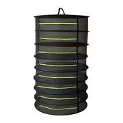 8 Tiers Drying Net Large Shelf Hydroponic Hanging Grow Herb Plant Dry Rack