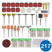 217x Abrasive Dremel Rotary Tool Accessories Kit Grinding Sanding Polishing Set