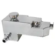 Aeroflow Fabricated Radiator Overflow Tank - Polished, AF77-1024