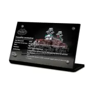 Display Plaque stand for LEGO 10277 Locomotive Train, MP90