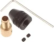 2.3mm/3.17mm/ 5mm Electric Motor Shaft Mini Drill Chuck Fixture 0.5-3.2mm Drill Bit Micro Drill Chuck Hex Drill Chuck Adapter Chuck(2.3mm)