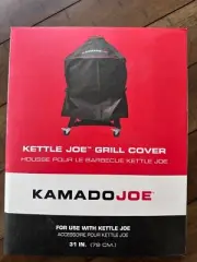 Kamado Joe KJ15080320 Kettle Joe 22 Inch Charcoal Grill Cover Black New