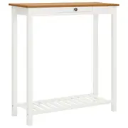 Bar table 100x40x110 cm Solid Oak Wood vidaXL