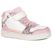 Lelli Kelly Gioiello Mid Girls Boots White/pink Multi 11.5 Uk/ 30 Eu