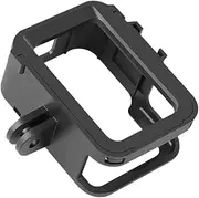 OSOLADY Compatible Side Opening Protective Frame Housing Case Shock Resistant Wear Resistant Easy Installation with Cold Shoe for Lighting and Microphone Access