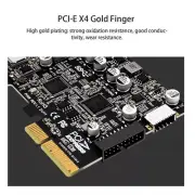 PCI-E X4/X8/X16 USB 3.2 Gen2 Expansion Card Compatible USB1.1 2.0 3.0 3.1 3.2