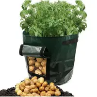 在飛比找樂天市場購物網優惠-種植袋 馬鈴薯 種菜 帶門馬鈴薯種植袋 園藝好幫手 其他園林