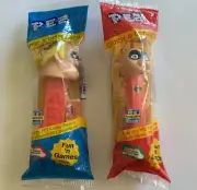 Lot of 2 Disney Pixar Incredibles PEZ Dispensers Mr. Incredible & Jack Jack New