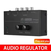 Phono Turntable Preamp Mini Electronic Audio Stereo Phonograph Preamplifier RCA