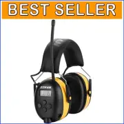 EM042 AM/FM Radio Hearing Protection Headphones with Noise Reduction - 25dB NRR