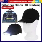 Brillar Headlamp Cob Clip-On LED 200 Lumens Outdoor Camping Light for Cap Hat